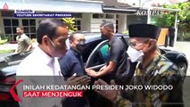Potret Hangat Presiden Jokowi Jenguk Buya Syafii di Sleman