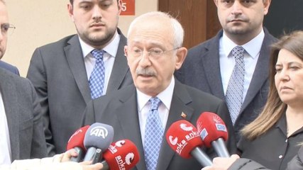 Kılıçdaroğlu’ndan gazeteci Aydın Engin için başsağlığı ziyareti 