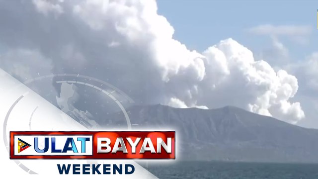 Bulkang Taal, itinaas sa alert level 3