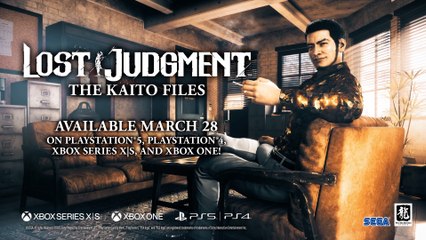 Lost Judgment The Kaito Files - Official Primal Focus Trailer