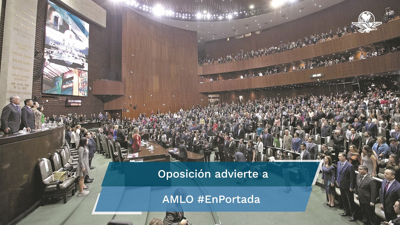 Reforma eléctrica no pasará sin cambios: oposición #EnPortada