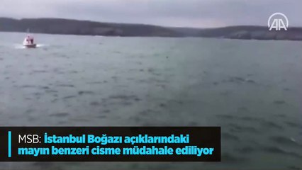 İstanbul Boğazı'nda mayın alarmı:
