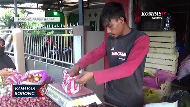 Harga Bumbu Dapur Di Pasar Tradisional Sorong Mulai Alamai Kenaikan