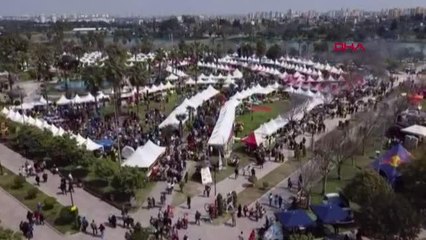 PORTAKAL ÇİÇEĞİ KARNAVALI SOKAKLARI RENKLENDİRDİ