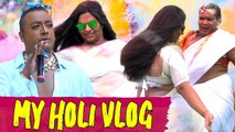 Holi Celebration Vlog  | Colors Festival | Karun Raman
