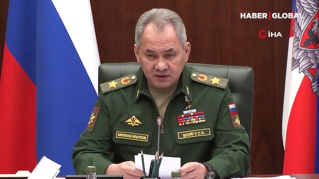 Rusya Savunma Bakanı Sergey Şoygu ortaya çıktı! Kameralar karşısına geçti, nükleer mesajı verdi