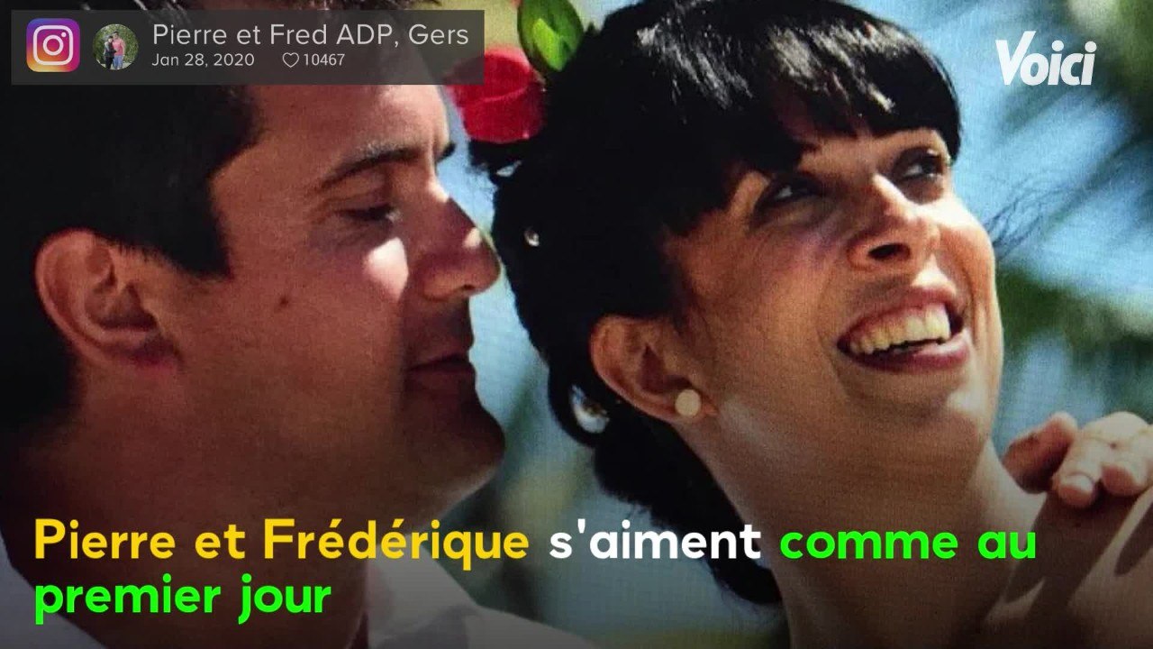 VOICI : L’amour est dans le pré : Pierre et Frédérique fêtent déjà les dix ans de leur rencontre