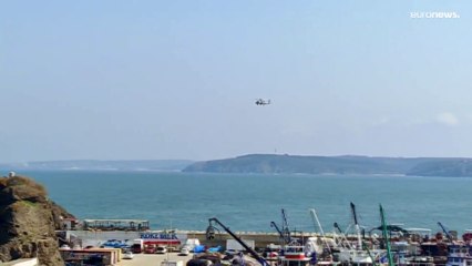 شاهد: تركيا تعثر على "جسم يشبه اللغم" طافيا قرب البحر الأسود