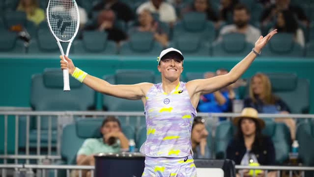 Swiatek löst Barty als Weltranglisten-Erste ab