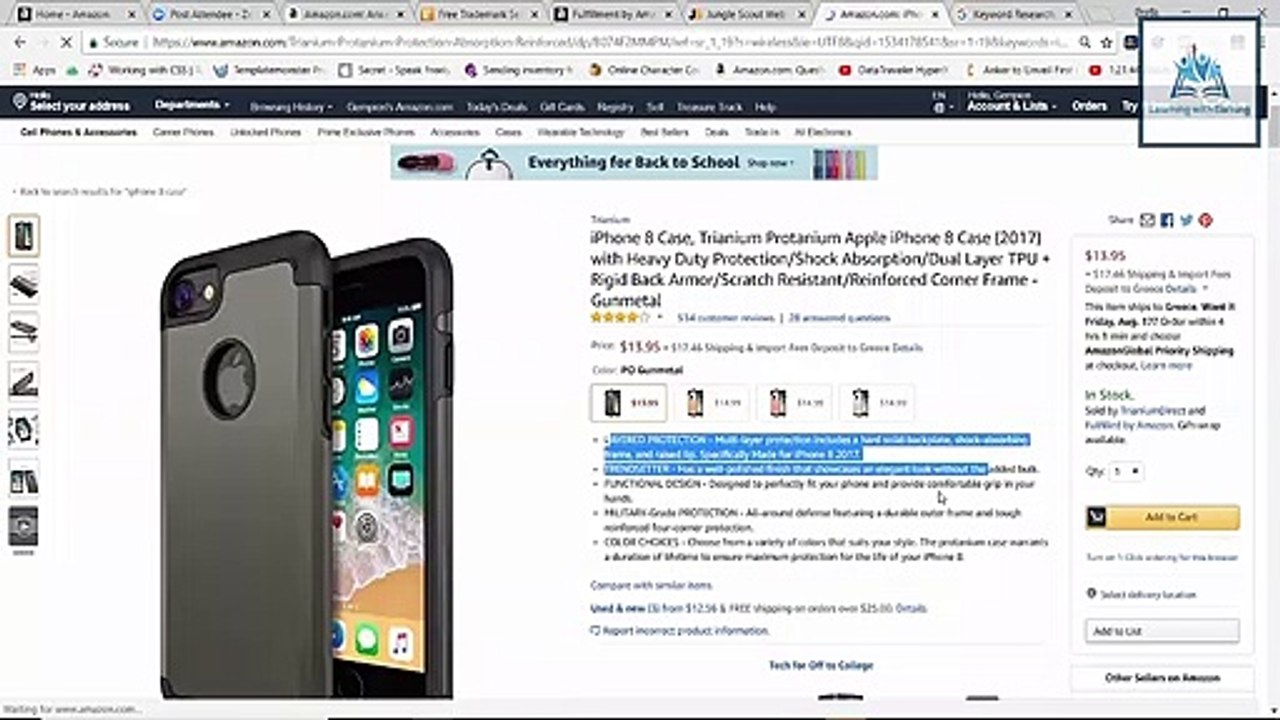 Topic#11 Finding Best Keywords Amazon Busines Traning