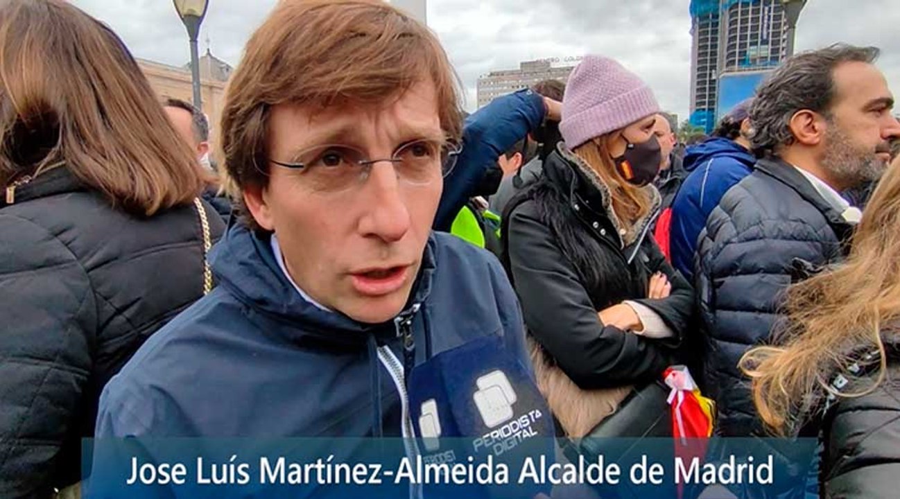Almeida. "Tenemos un gobierno que prefiere hablar con los herederos de ETA que con las  víctimas del terrorismo"