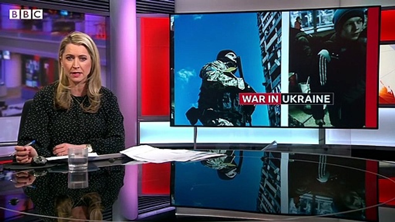 The 76-year-old artist taking on Russia's Vladimir Putin - BBC News