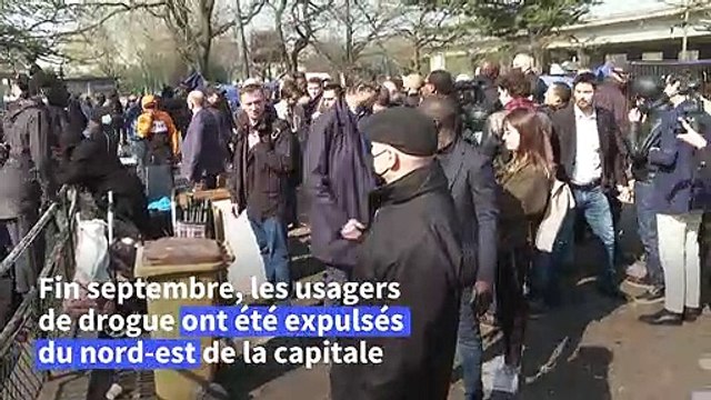 Séquence agitée pour Zemmour lors d'une visite au milieu de toxicomanes à Paris