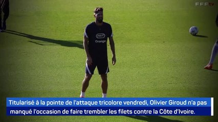 Bleus - Giroud, retour marquant