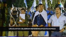teleSUR Noticias 11:30 26-03: Uruguayos celebran referéndum de LUC este domingo