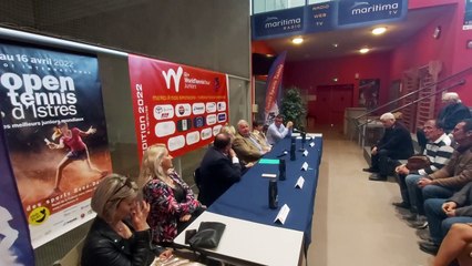 Présentation officielle de l'Open tennis d'Istres