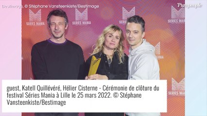 Yseult : Maquillage flashy, décolleté XXL et lingerie apparente pour la clôture de Séries Mania