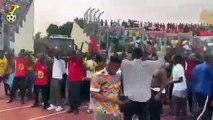 Morral Support for the Ghana Black Stars, Match Between Ghana and Nigeria