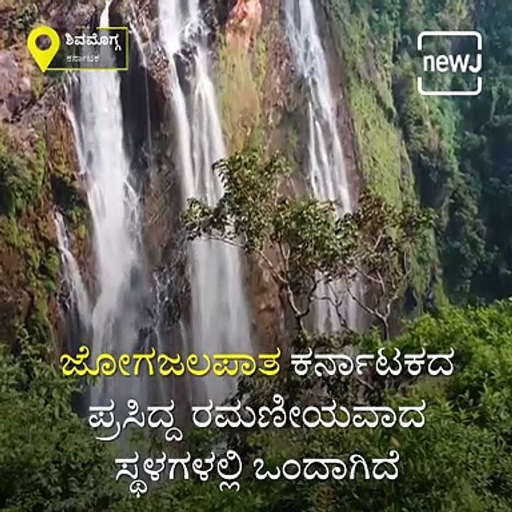 Beauty of The Karnataka Jog Falls In Shimoga.