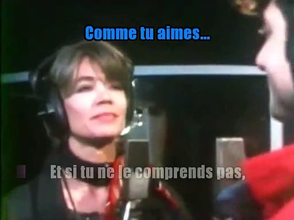 Étienne Daho & Françoise Hardy_Et si je m'en vais avant toi (Clip 1985)