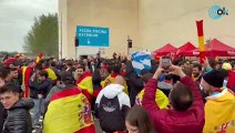 Así ha recibido Barcelona a la selección española 18 años después