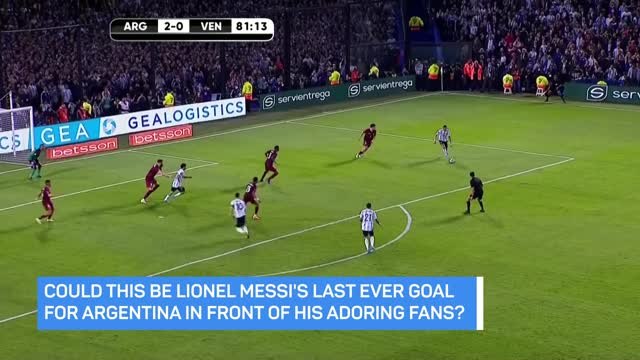 Messi's final home Argentina goal?