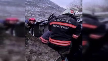 Üzerine kaya düşen kamyonette hayatını kaybeden 4 kişinin kimlikleri belirlendi