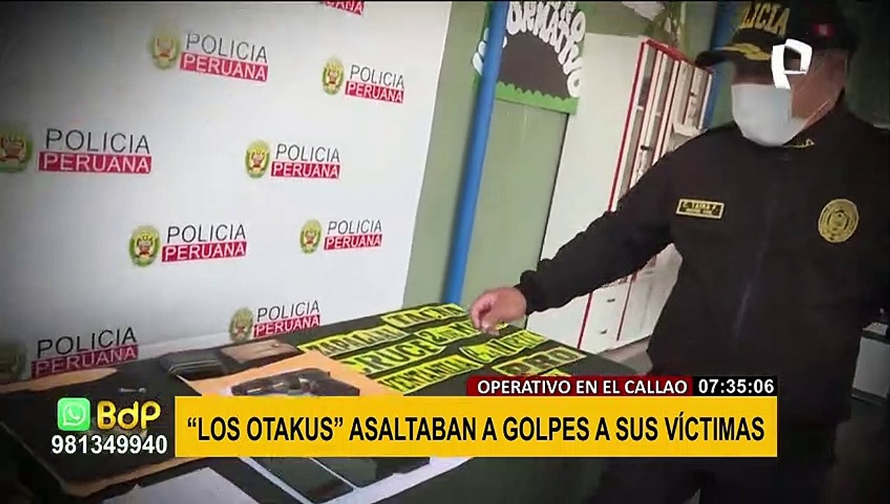 Callao: capturan a sanguinaria banda de raqueteros “Los Otakus de los Alisos”