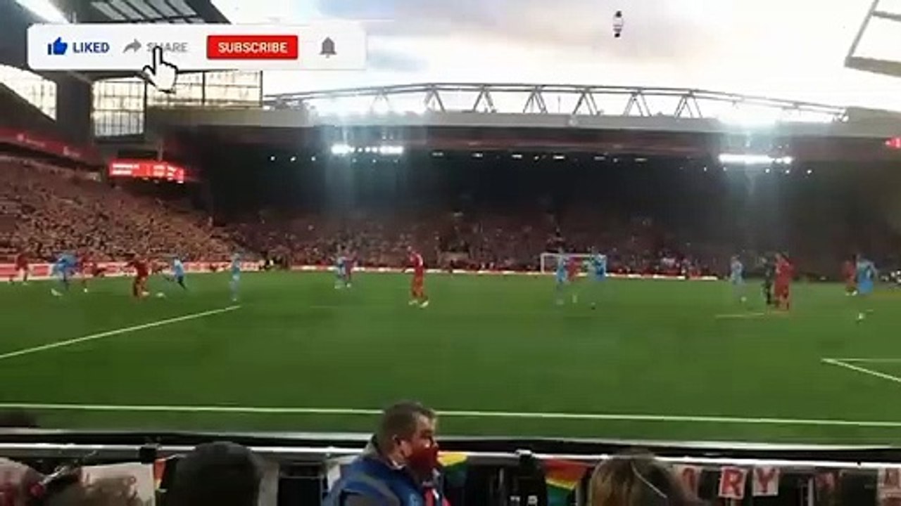 119.هدف محمد صلاح من المدرجات- ردة فعل غوارديولا بعد الهدف العالمي