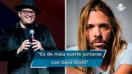 Critican a Franco Escamilla por comentario tras muerte de baterista de Foo Fighters