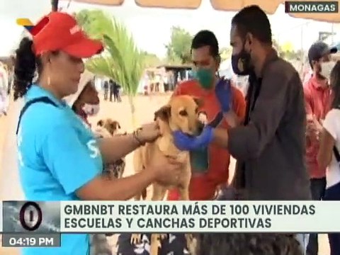 A través de Barrio Nuevo Barrio Tricolor se han rehabilitado más de 100 viviendas en Monagas