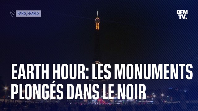 Earth hour » : les monuments du monde entier plongés dans le noir