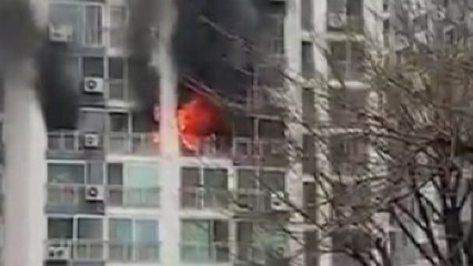 서울 동대문구 아파트 화재...1명 사망 / YTN