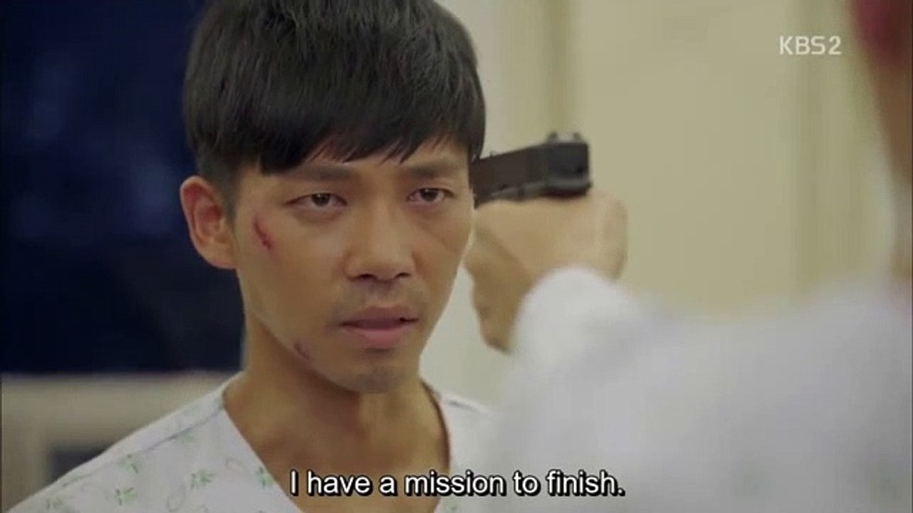 DESCENDANTS OF THE SUN - HOSPITAL SCENE (AN ATTEMPT TO ESCAPE)