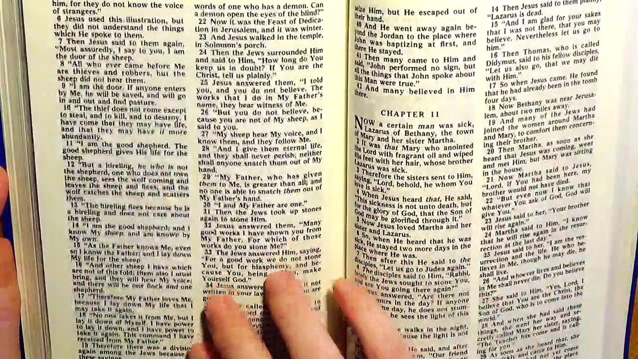 John 10, the New Testament