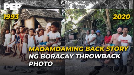 Madamdaming back story ng Boracay throwback photo | Pep Inspires