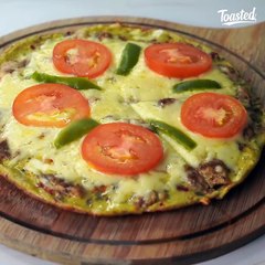Crispy Cheesy Egg Omelette | It's So Delicious And So Simple