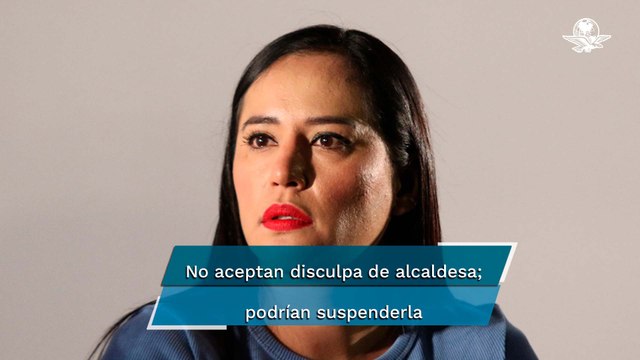 Policías no aceptan disculpa de Sandra Cuevas