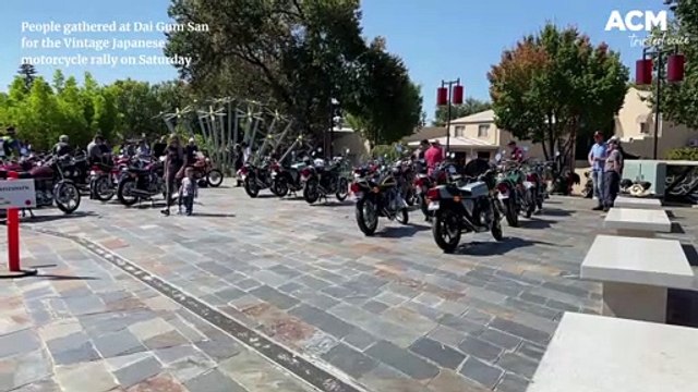 People gathered at Dai Gum San for the Vintage Japanese motorcycle rally | March 27, 2022 | Bendigo Advertiser