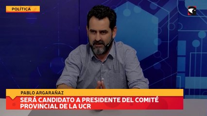 Será candidato a presidente del Comité Provincial de la UCR