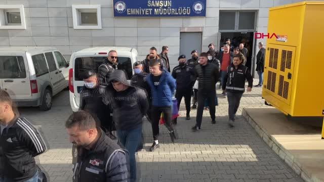 Son dakika haberi | SAMSUN MERKEZLİ SUÇ ÖRGÜTÜ OPERASYONUNDA 15 ŞÜPHELİ DAHA ADLİYEDE