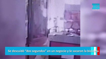 Robaron una bici en pleno centro de La Plata y su dueña busca recuperarla