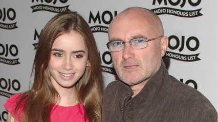VOICI :  Adieux de Phil Collins : sa fille Lily Collins lui rend un bouleversant hommage