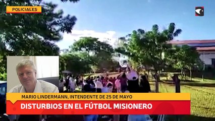 Disturbios en el fútbol misionero