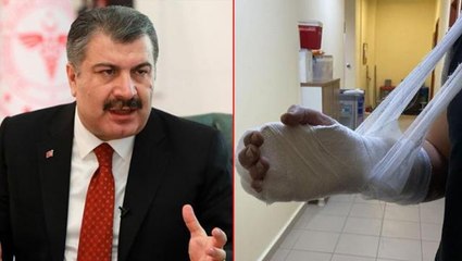 Kırşehir'de sağlık çalışanlarının darbedilmesi sonrası Bakan Koca isyan etti: Bu nasıl insanlık?