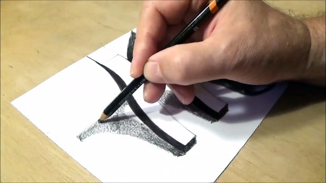 Awesome Zodiac Symbol Scorpio - Drawing 3D Sign Scorpio - Trick Art with Pencil - Marker - VamosART