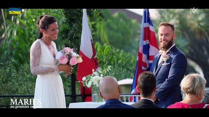 Mariage d'Axel et Caroline dans "Mariés au premier regard" sur M6