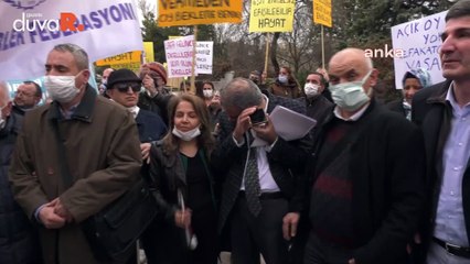 TBMM önünde eylem: Engelliyi unutan iktidarı da unutsun