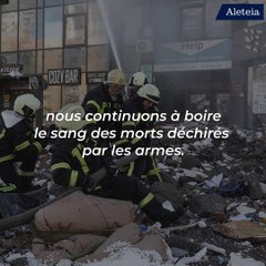 La prière du pape François pour la paix en Ukraine