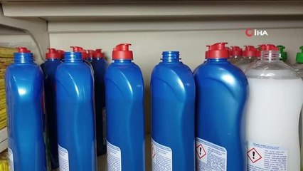 Bir garip hırsızlık... Bir yıldır marketten deterjan kutularının kapaklarını çalıyor